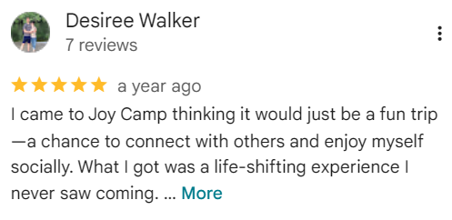 Google review from Desiree Walker