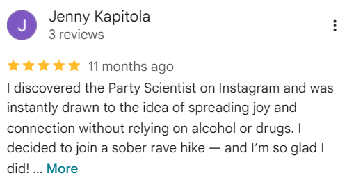 Google review from Jenny Kapitola
