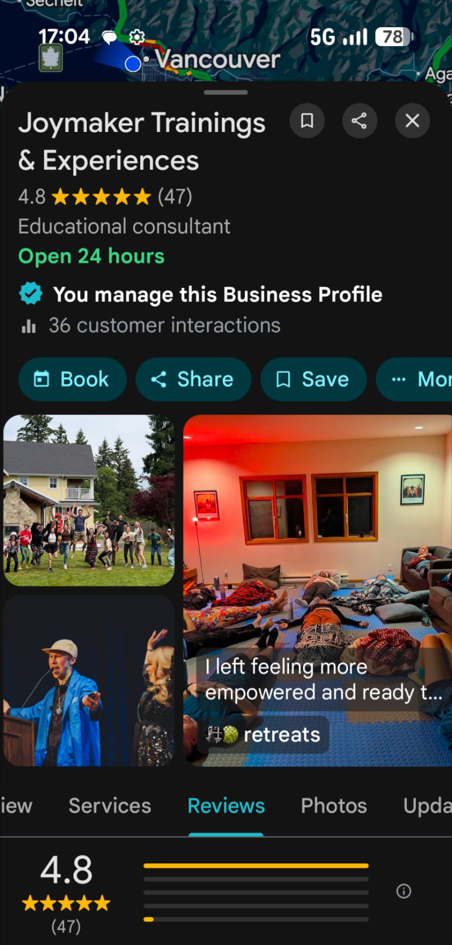 Joymaker Trainings & Experiences Google Reviews - 4.8 stars from 47 reviews